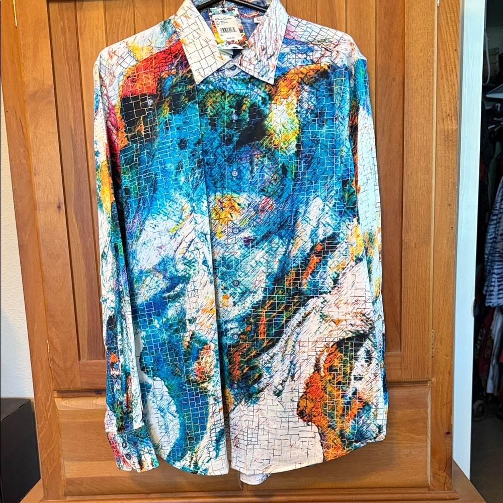 Robert Graham Marree Multicolor Abstract Shirt